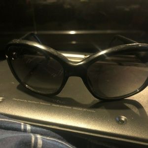Prada SPR Black polarized sunglasses